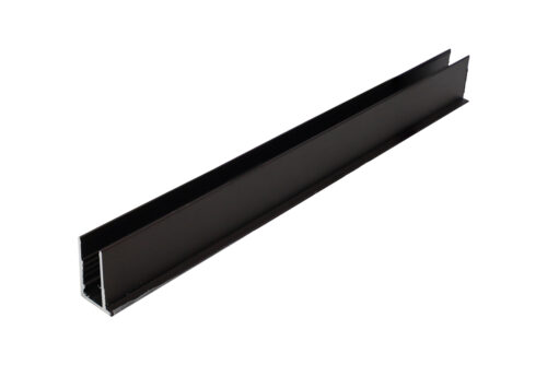 PERFIL TIPO U TERMINAL LAMINA 10MM BRONCE
